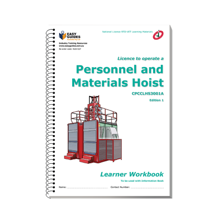 Personnel and Materials Hoist Learner Workbook